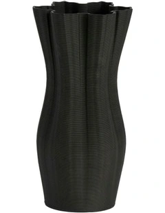 HEIDI Vase 36cm in Black