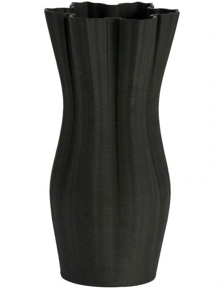 HEIDI Vase 36cm in Black image 1