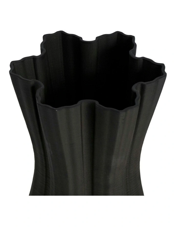 HEIDI Vase 36cm in Black image 2