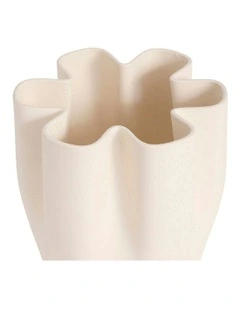 SKYE Vase Speckle 27cm in  Cream