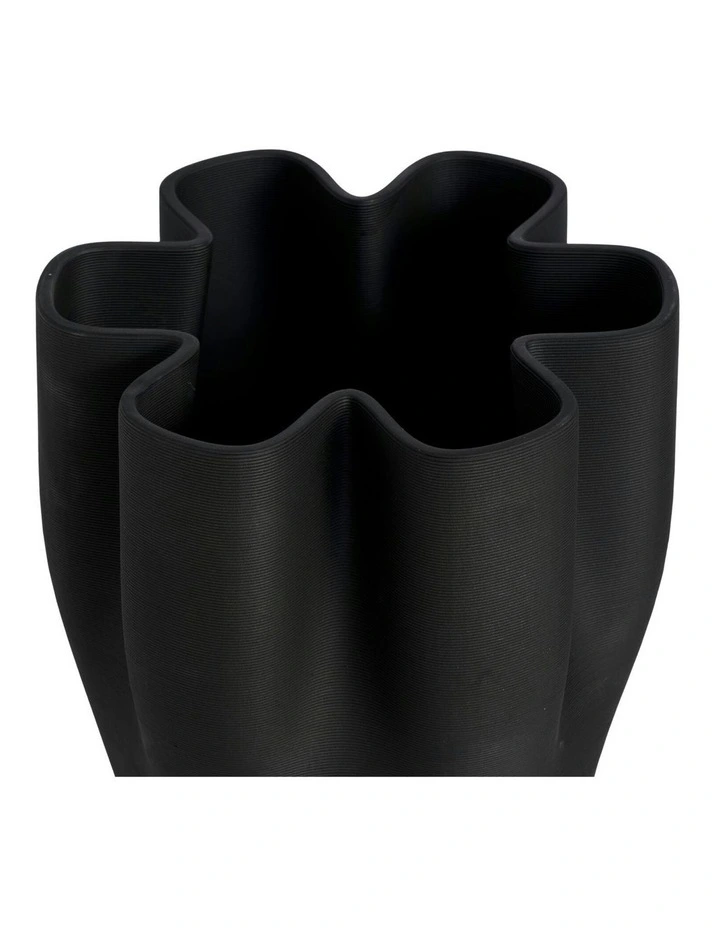 SKYE Vase 27cm in Black image 1