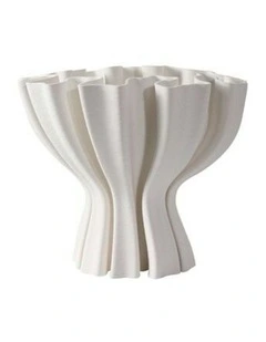 HANNAH Vessel 30cm in White