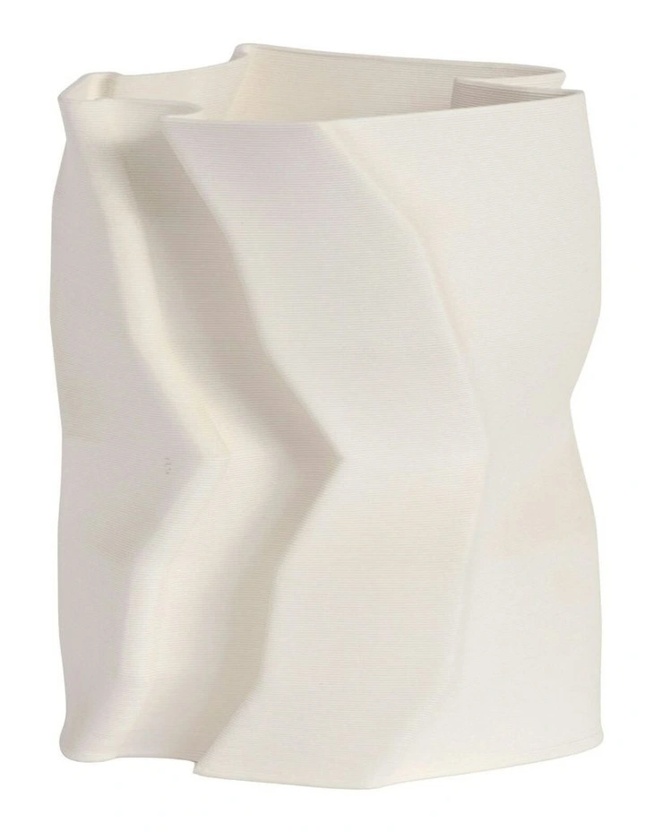 Lucy Vase 27cm in White image 1