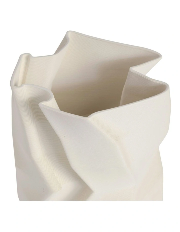 Lucy Vase 27cm in White image 2