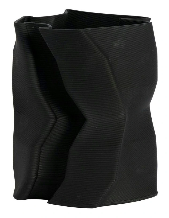 Lucy Vase 27cm in Black image 1