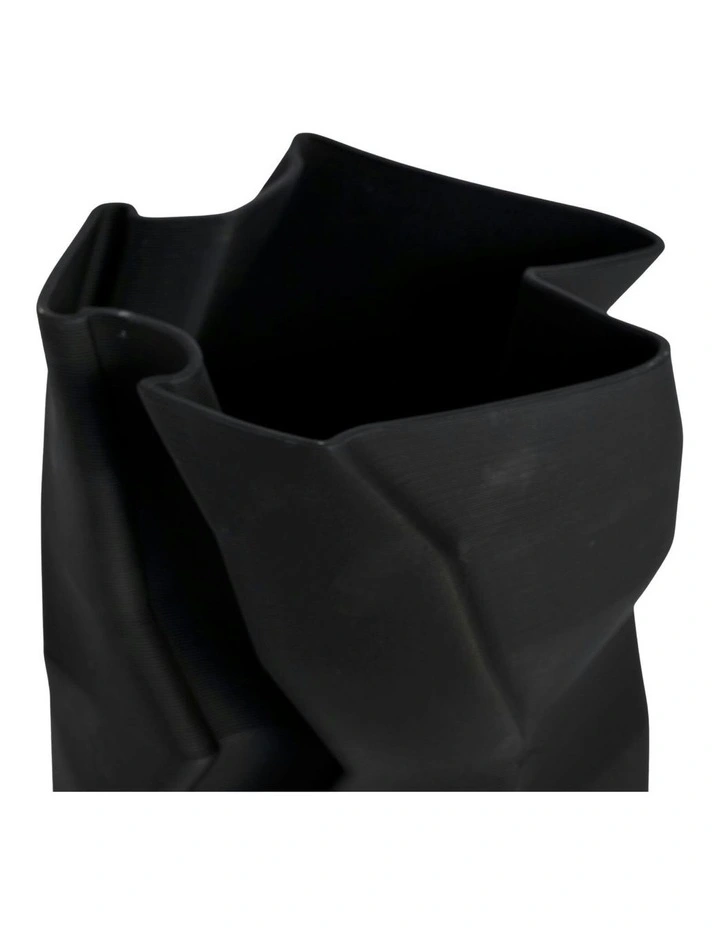 Lucy Vase 27cm in Black image 2
