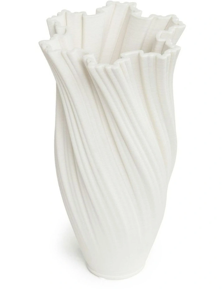 Ivy Vase 24cm in Cream image 1