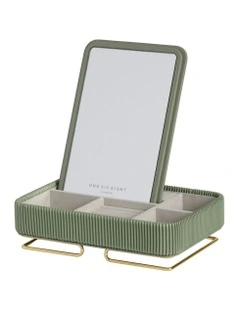 Carolina Jewellery Box in Sage Green