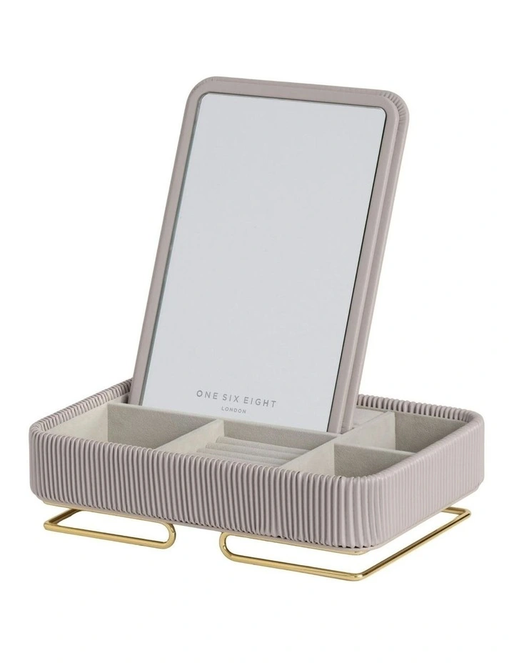 Carolina Jewellery Box in Grey image 1