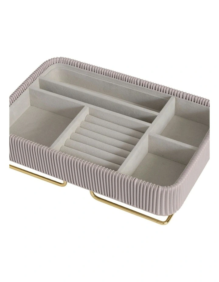 Carolina Jewellery Box in Grey image 5