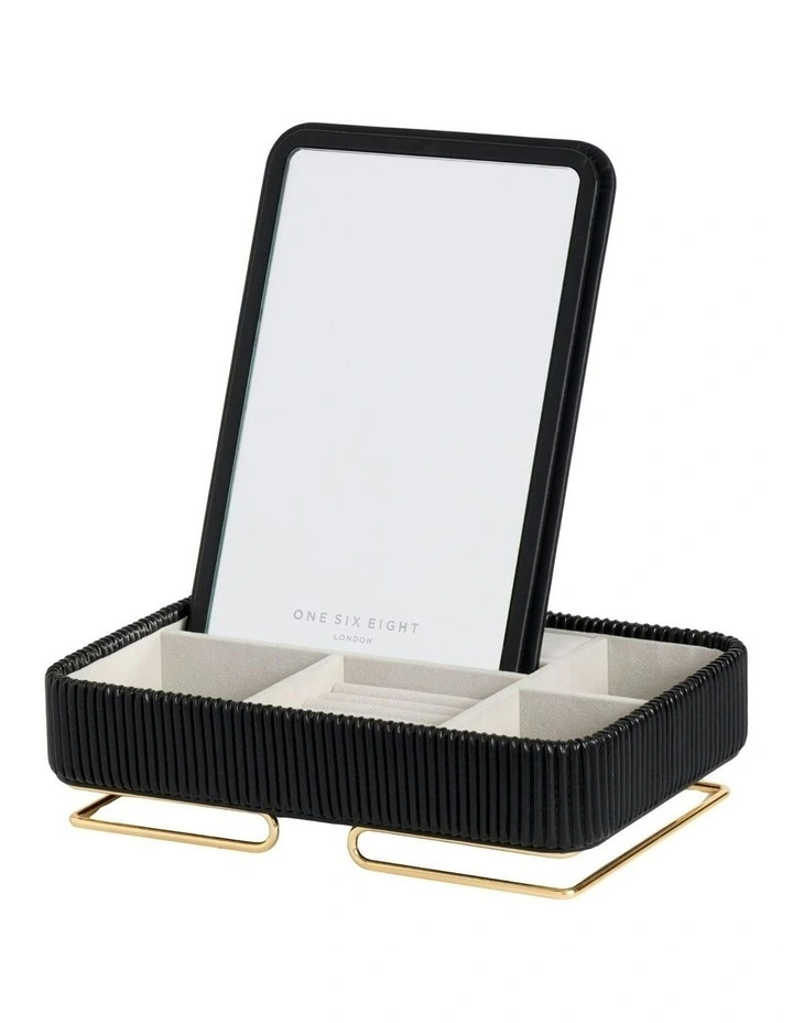 Carolina Jewellery Box in Black image 1