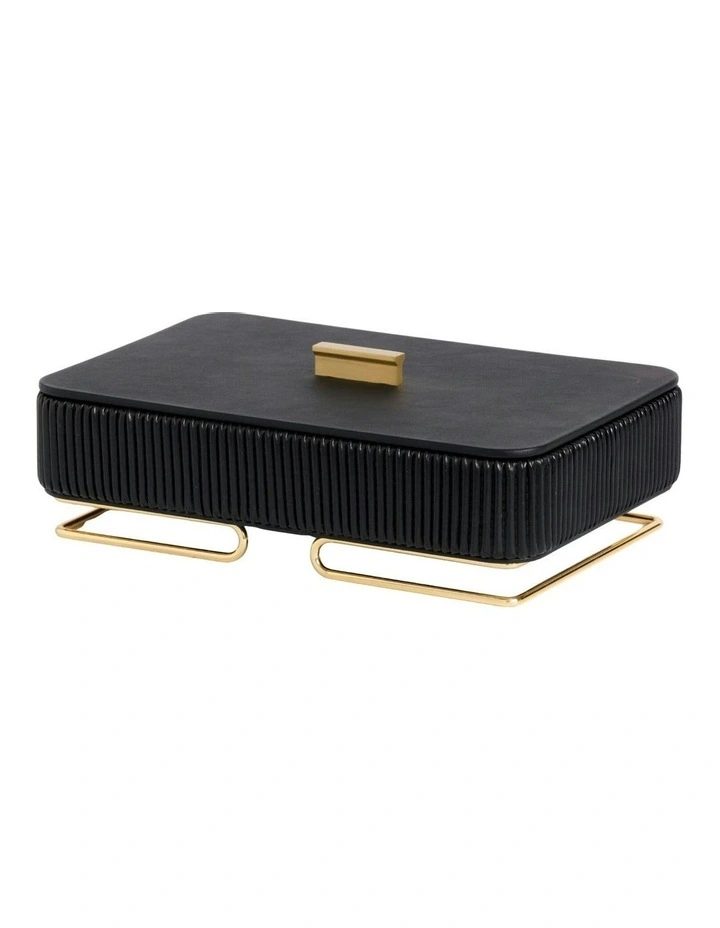 Carolina Jewellery Box in Black image 2