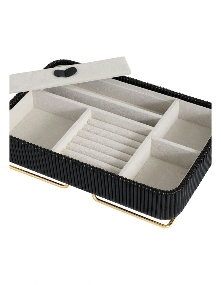 Carolina Jewellery Box in Black image 3
