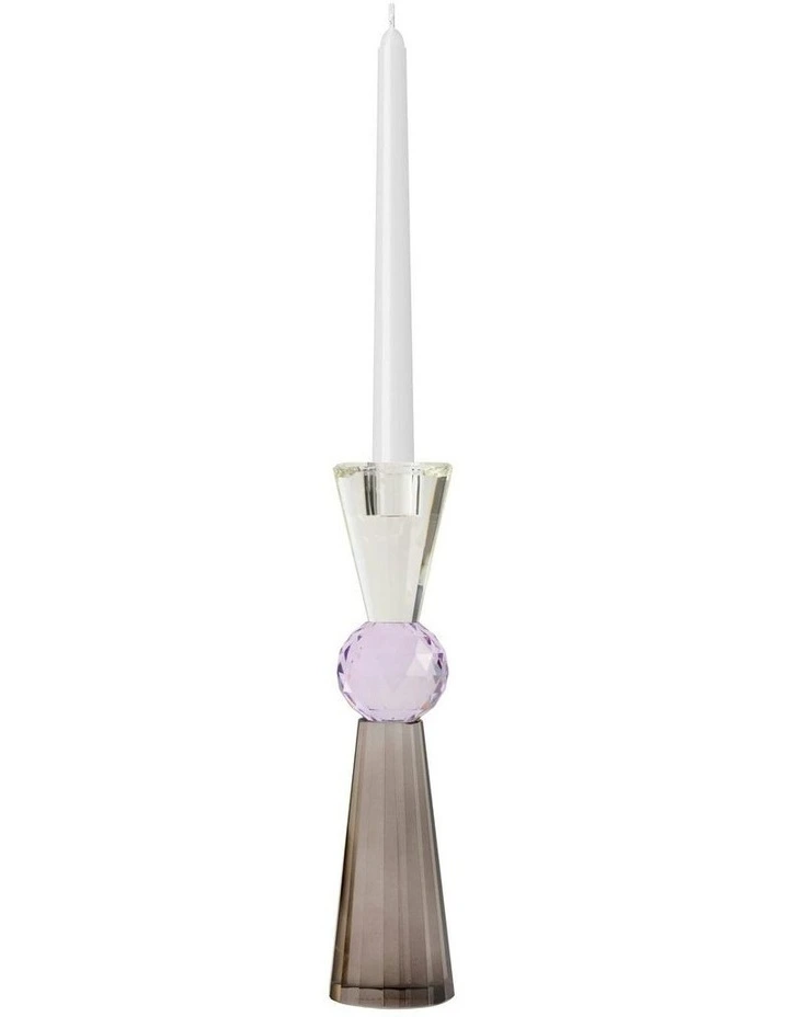 Aubrey Candle Holder 28cm in Grey image 2