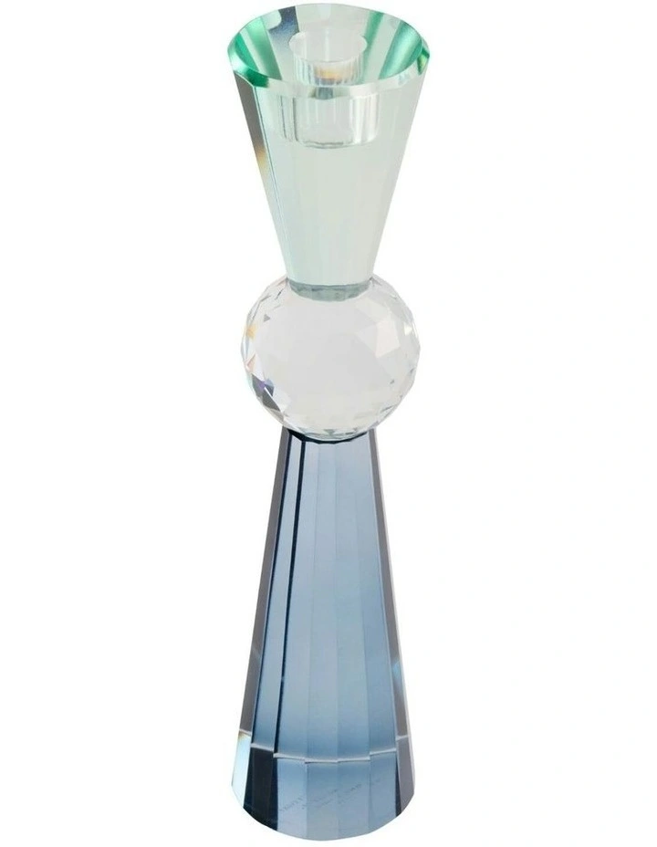 Aubrey Candle Holder 28cm in Blue image 3