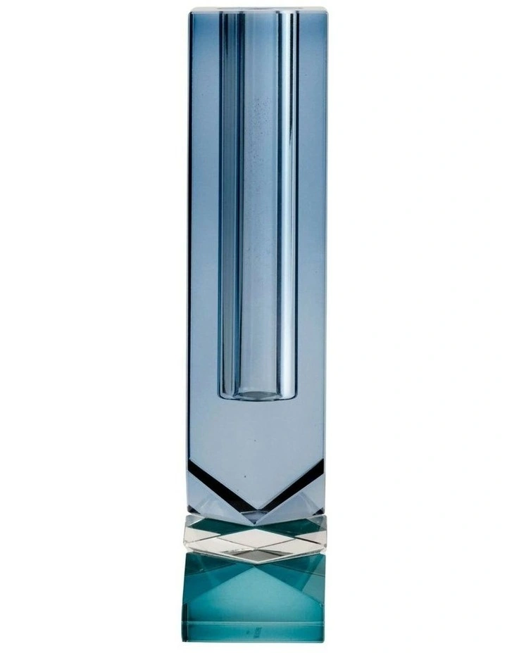 Talia Vase 24cm in Blue image 3
