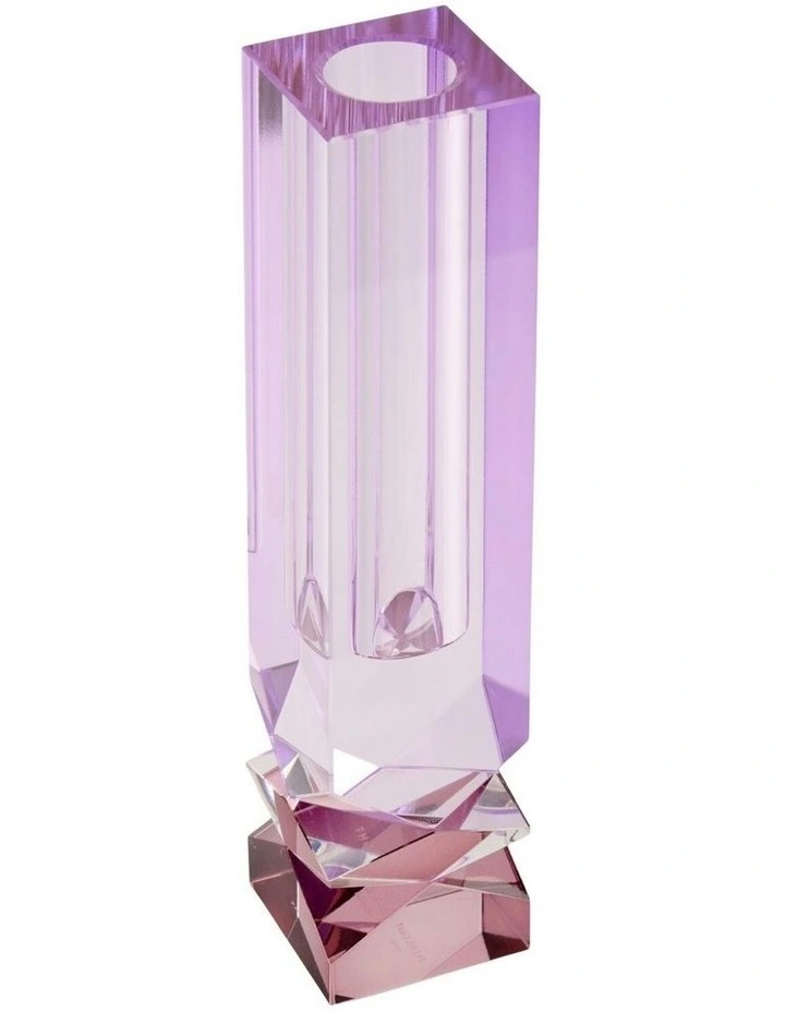 Talia Vase 24cm in Blush image 2