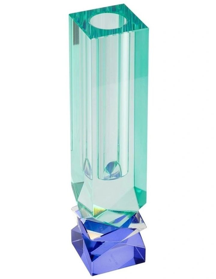 Talia Vase 24cm in Aqua image 2