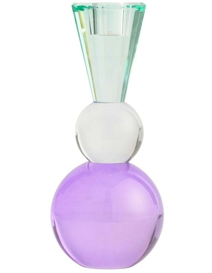 Nora Candle Holder 22cm in Lilac image 2