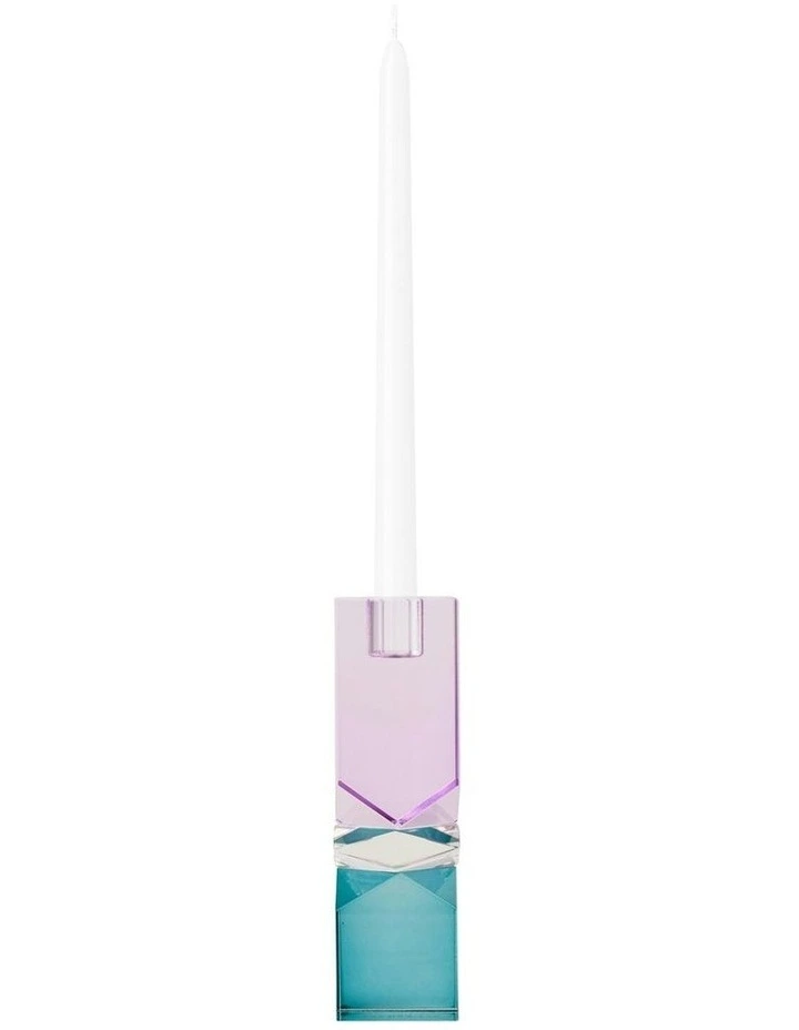 Aria Candle Holder 16.5cm in Blush image 2