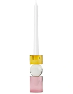 Miley Candle Holder 14cm in Peach