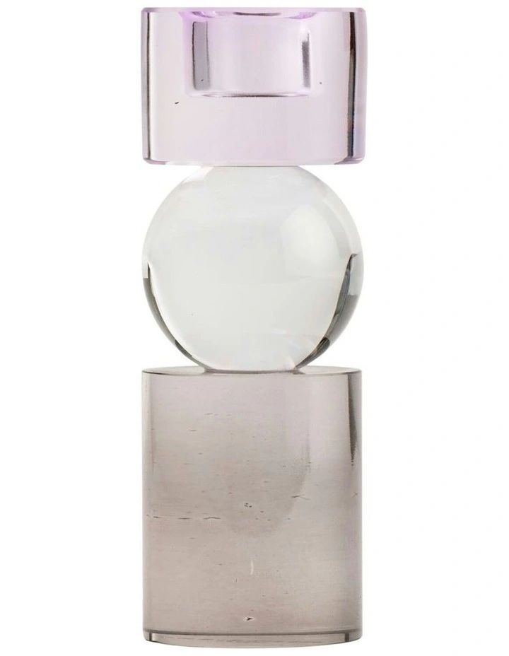 Miley Candle Holder 14cm in Grey image 2