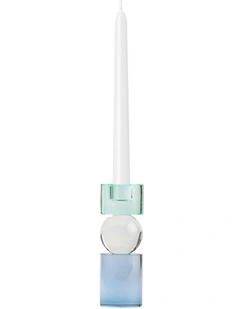 Miley Candle Holder 14cm in Aqua