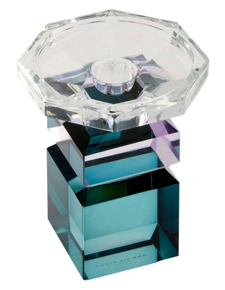 Wren Candle Holder 12.5cm in Blue image 2