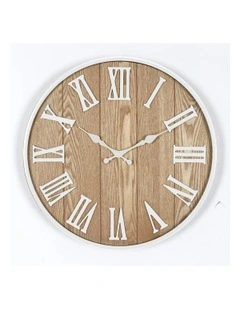 Brandon 60cm Wall Clock in Natural