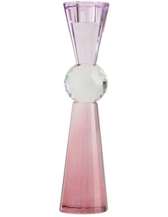 AUBREY Blush Candle Holder 28cm