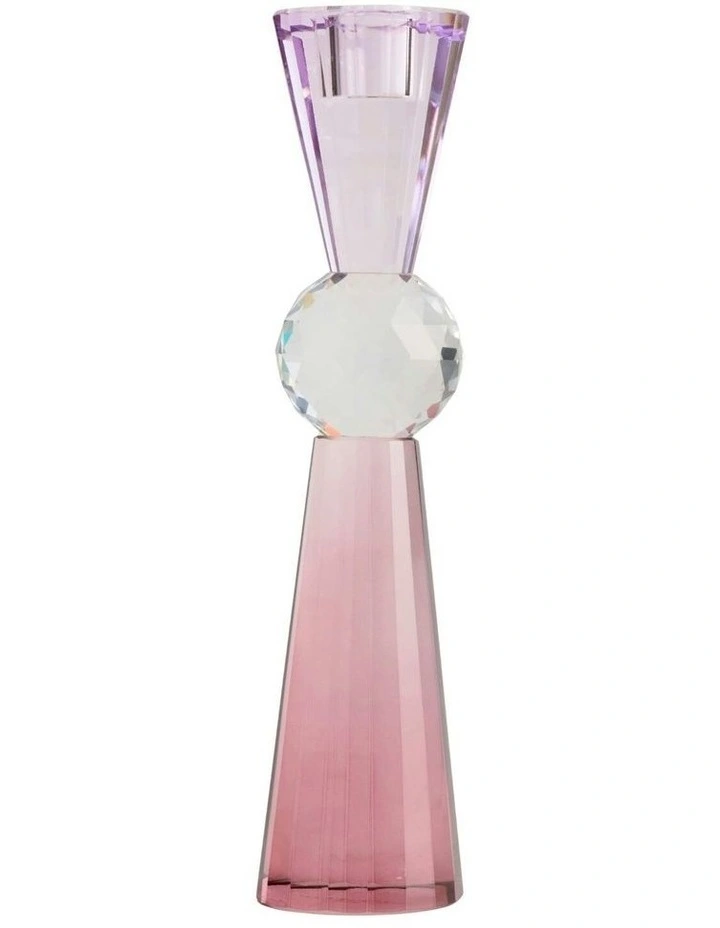 AUBREY Blush Candle Holder 28cm image 1