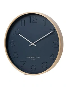 Bella Ocean Blue 41cm Silent Wall Clock