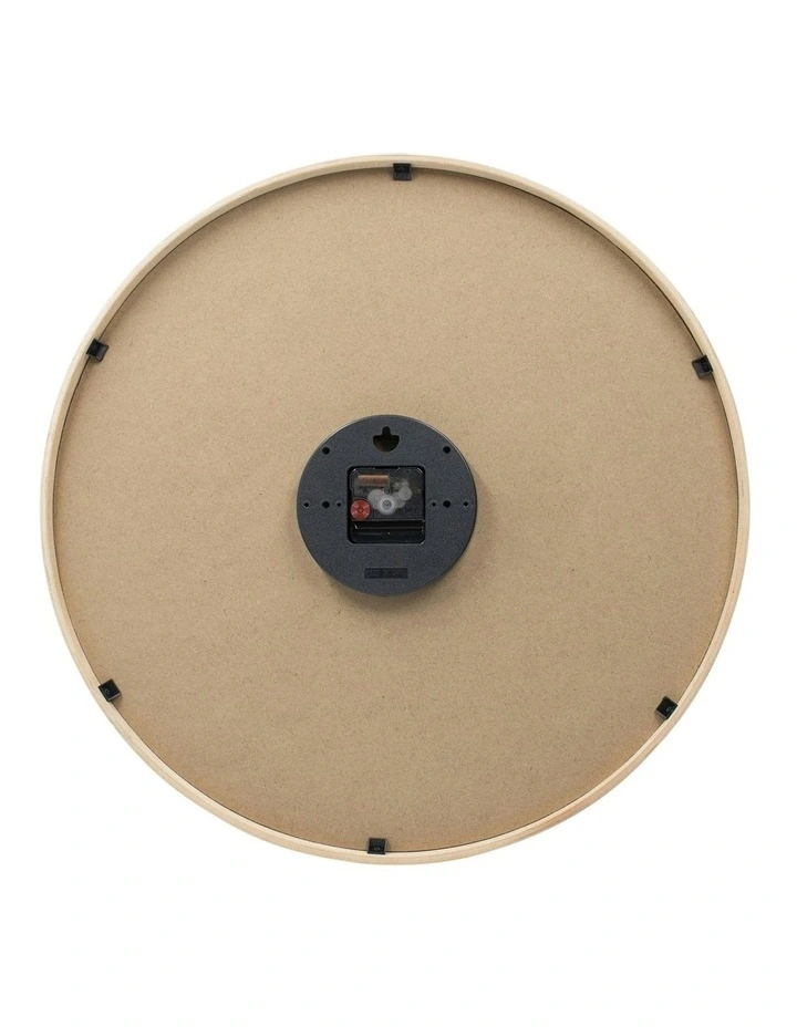 Bella 41cm Silent Wall Clock in White image 3