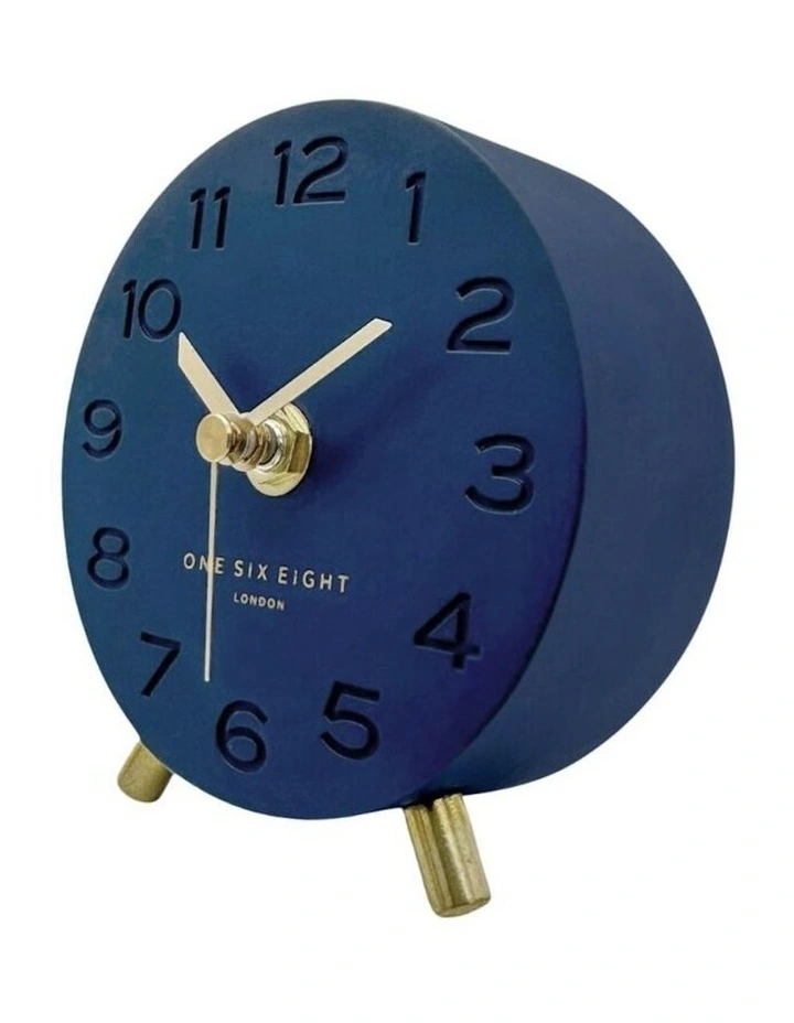 Ariel Ocean Silent Mantel Clock in Blue image 2