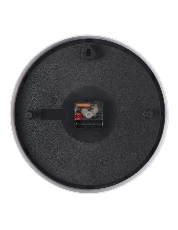 Learn The Time Silent Wall Clock 30cm in Blush image 3