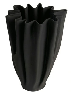 Ruth Vase 38cm in Black