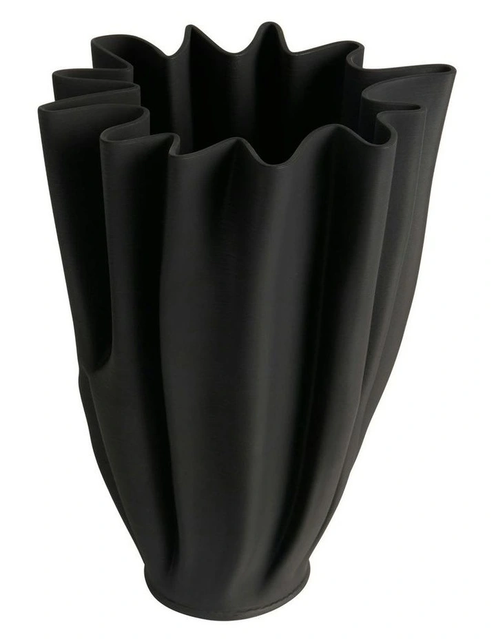 Ruth Vase 38cm in Black image 1