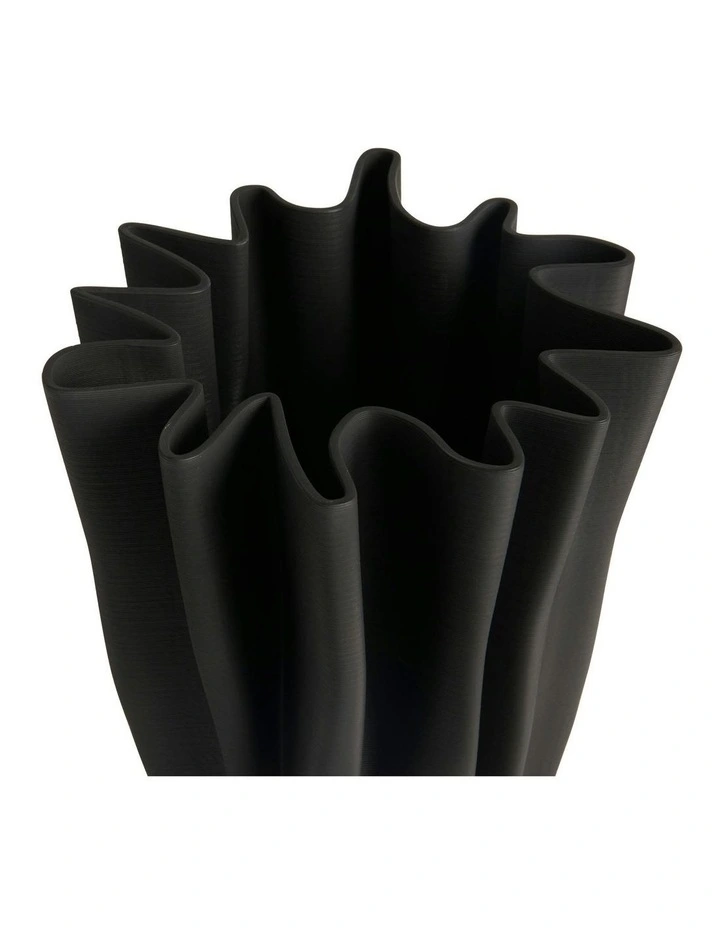 Ruth Vase 38cm in Black image 2