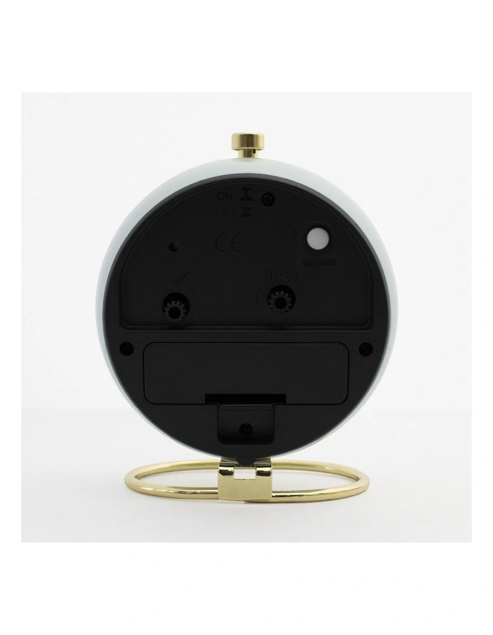 Grace Sage Silent Alarm Clock in Sage Green image 3