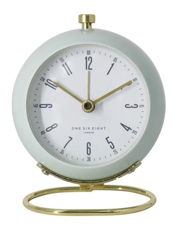 Grace Sage Silent Alarm Clock in Sage Green image 5