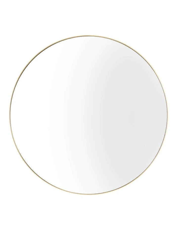 Amy Iron Mirror 80cm in Champagne Gold image 2