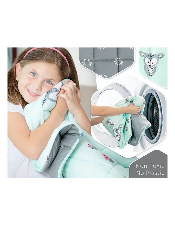 Life Tree Kids Weighted Blanket - Mint Green Calming Blanket - 2.5kg | MYER