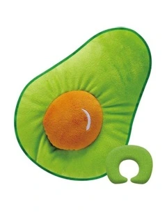 2 Ways Reversible Microfibre Travel Pillow in Green