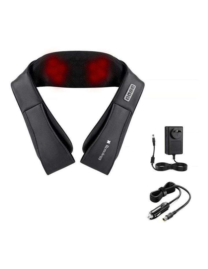 Heated Shiatsu Neck and Shoulder Massager with Heat Electric Deep Tissue Massager image 7
