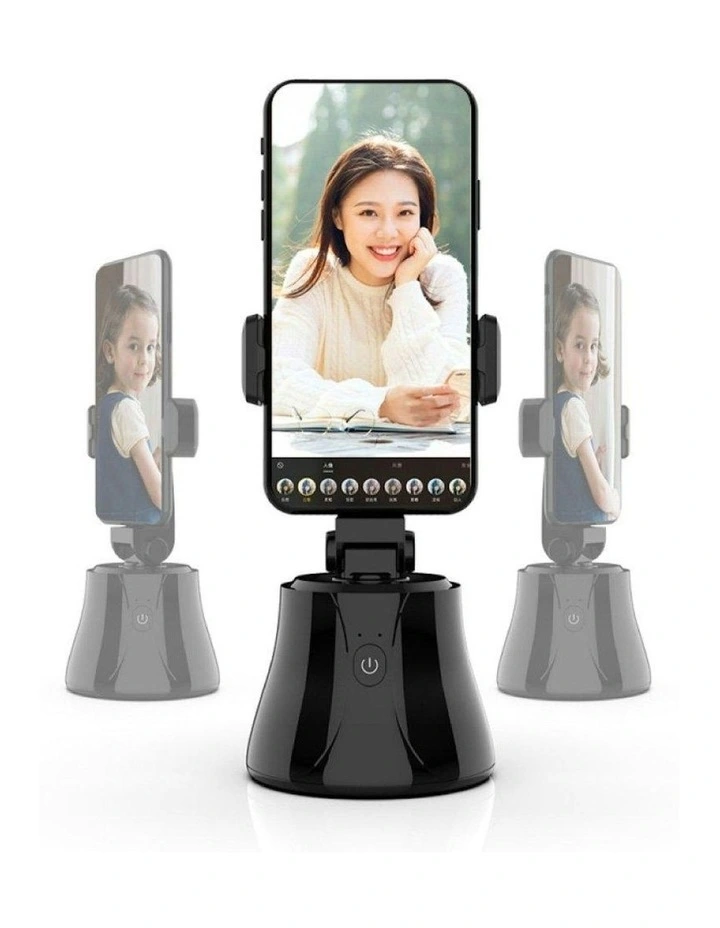 Shot Vlogging Auto Tracking Smart Phone Holder in Black image 1