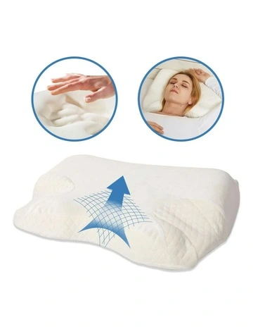 CPAP Contour Sleep Therapy Memory Foam Pillow in White