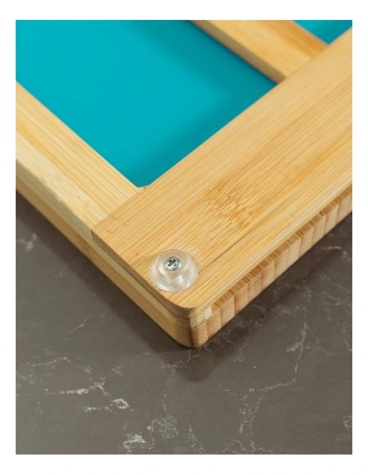 Bamboo Chopping Board Set of 5 and Flexible Mats Set image 6