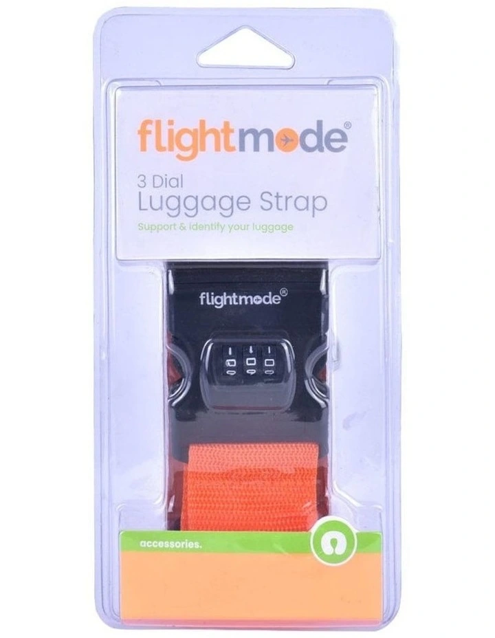 3 Dial Travel Bag Strap Random Color in Black image 5