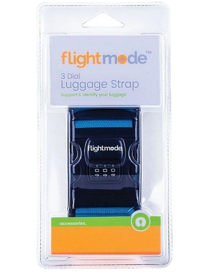 3 Dial Travel Bag Strap Random Color in Black image 6