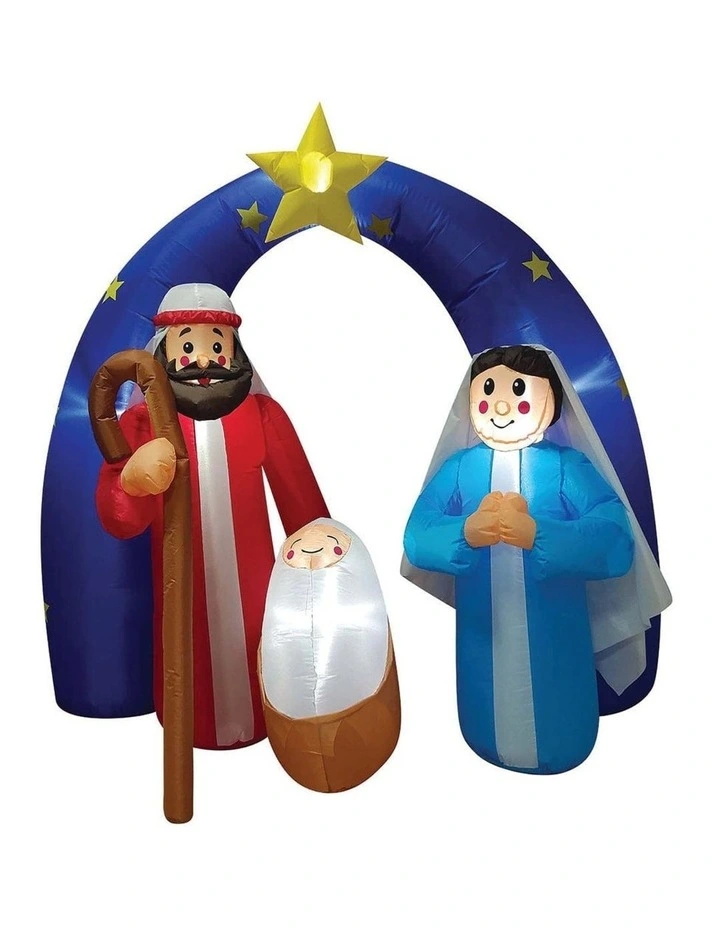 Christmas Inflatable Nativity Sence 180cm image 1